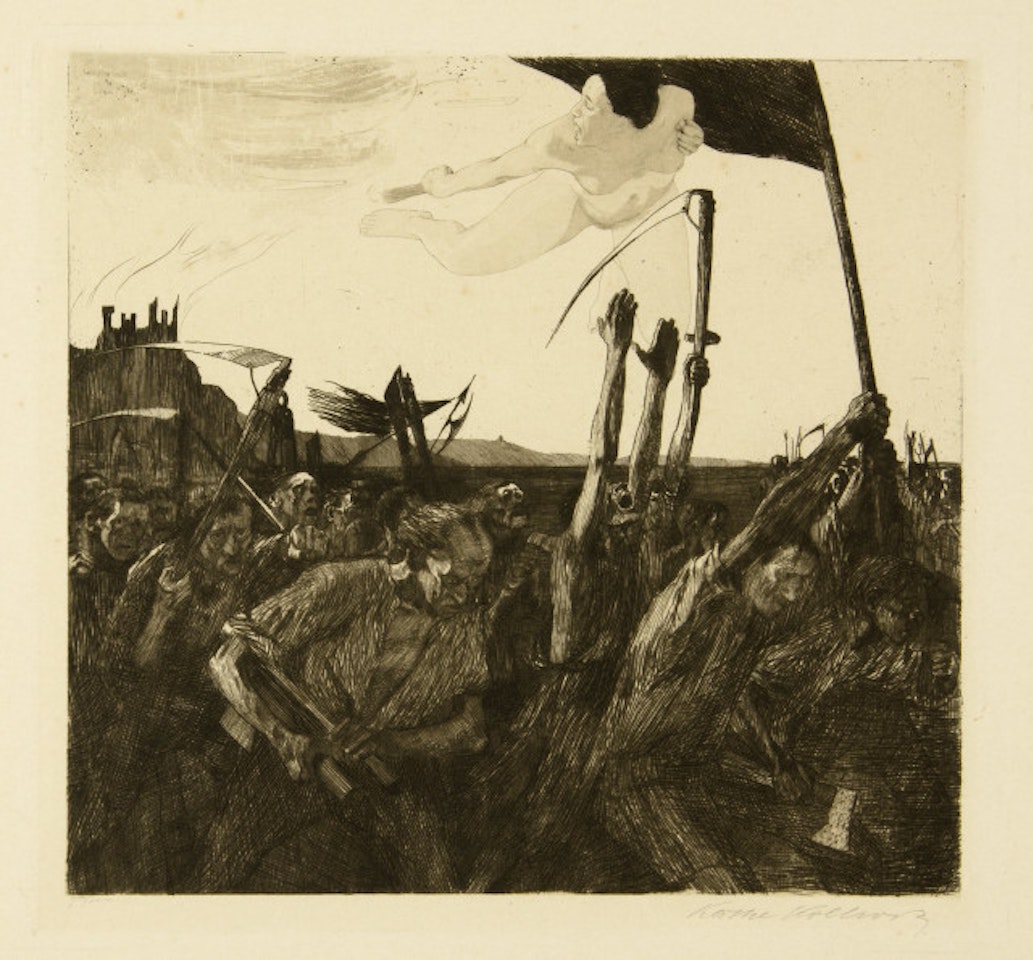 revolt by Kathe Kollwitz