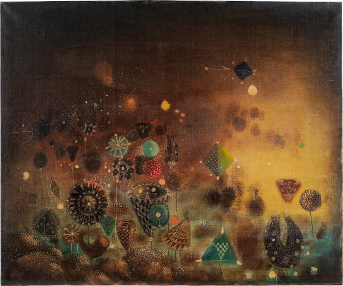 Parterre du Jardin de Batafra by Antoni Tapies