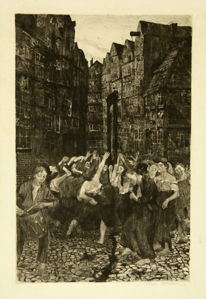 The Carmagnole by Kathe Kollwitz