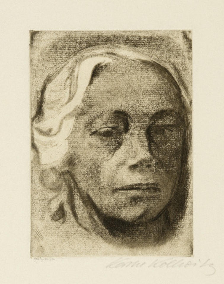 Self-Portrait - Final Version by Kathe Kollwitz