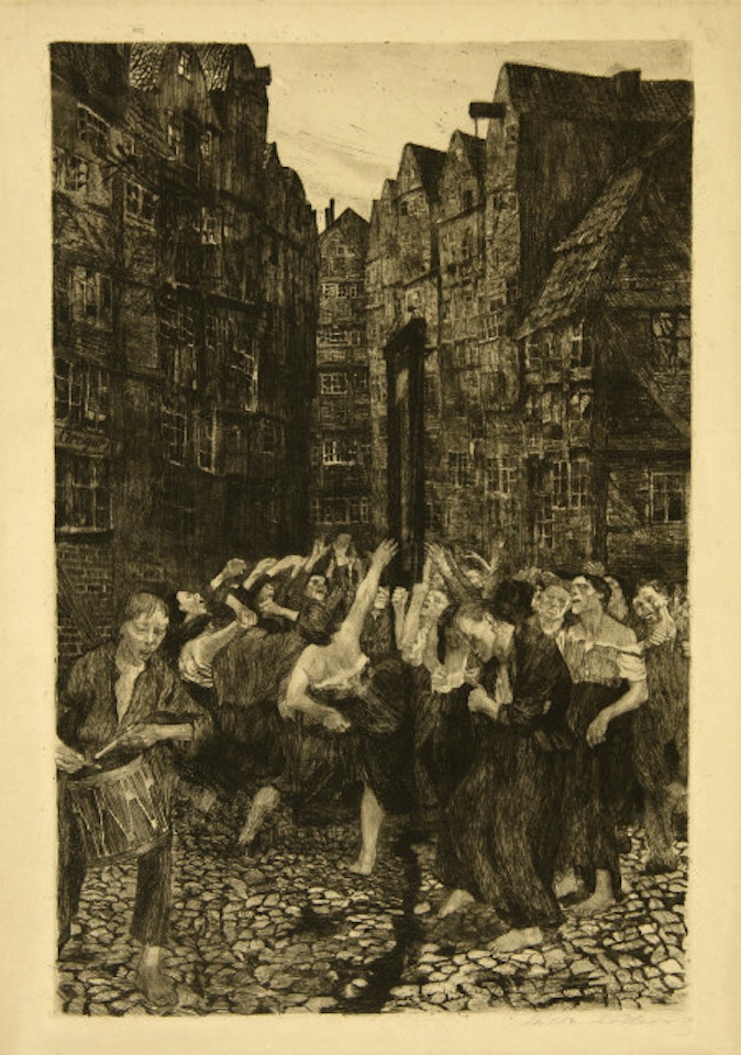 The Carmagnole by Kathe Kollwitz
