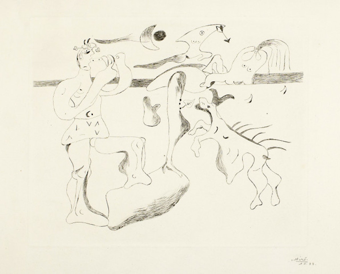 Daphnis and Chloe by Joan Miró