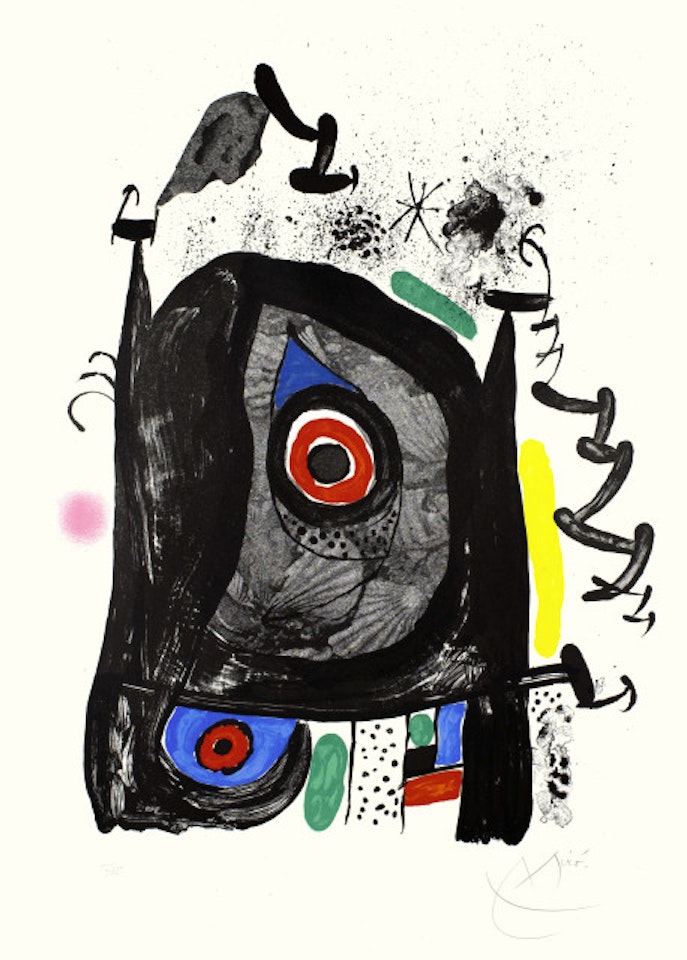 Le Pélerin de Compostelle by Joan Miró