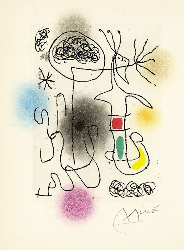 Lena Leclercq. Midi le Trefle blanc by Joan Miró