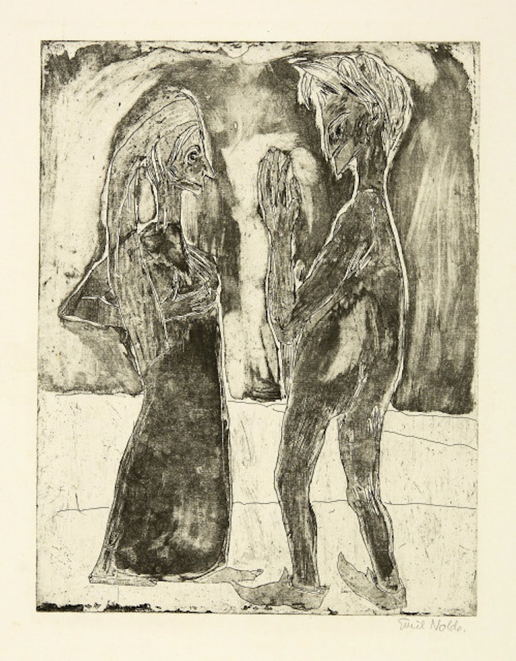 Neighbors by Emil Nolde