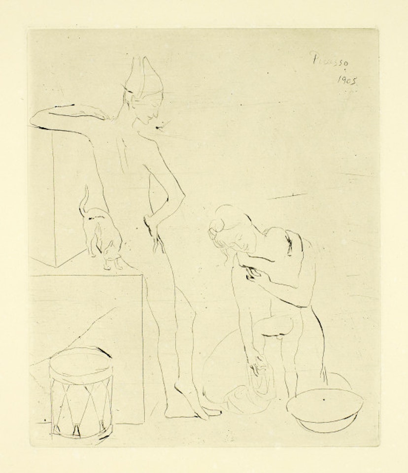 Le Bain; From the episode "Saltimbanques" by Pablo Picasso