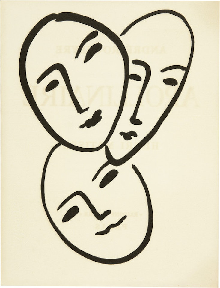 Andre Rouveyre. Henri Matisse. Apollinaire by Henri Matisse