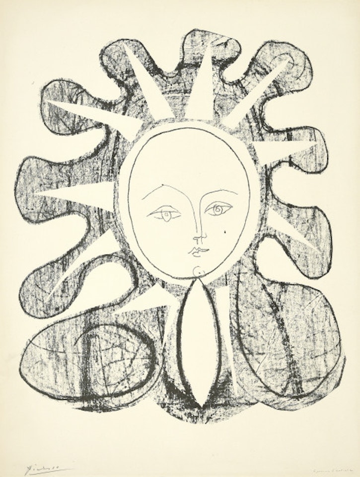 Françoise au soleil; June 15, 1946 by Pablo Picasso