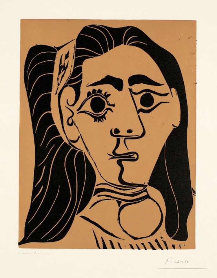 Jacqueline au bandeau. III by Pablo Picasso