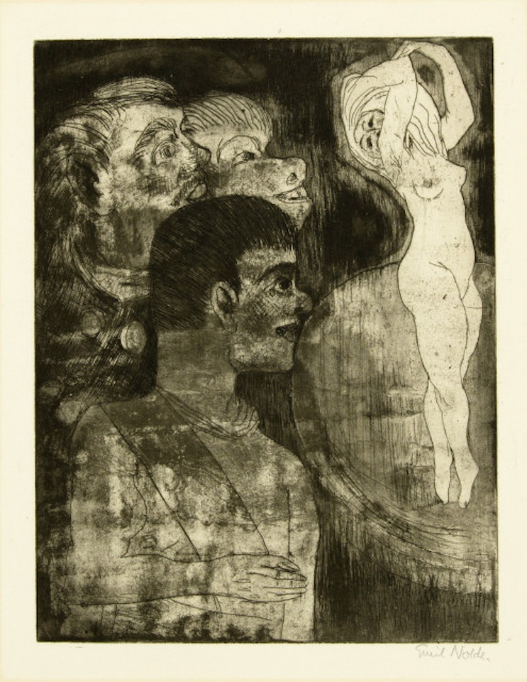 dancer by Emil Nolde
