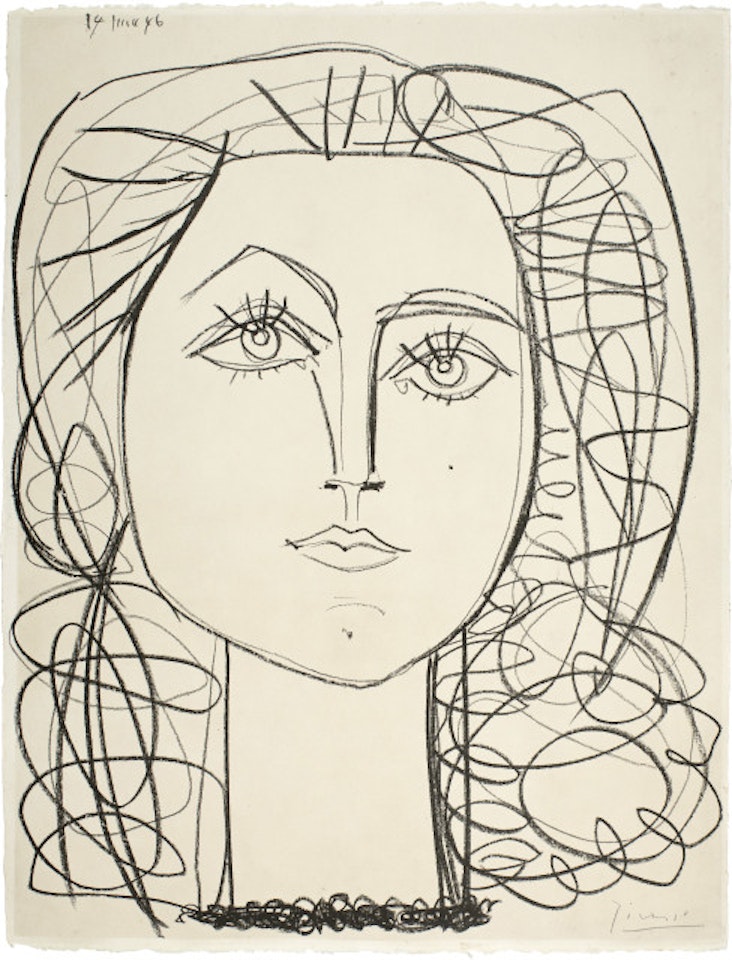 Françoise; June 14, 1946 by Pablo Picasso