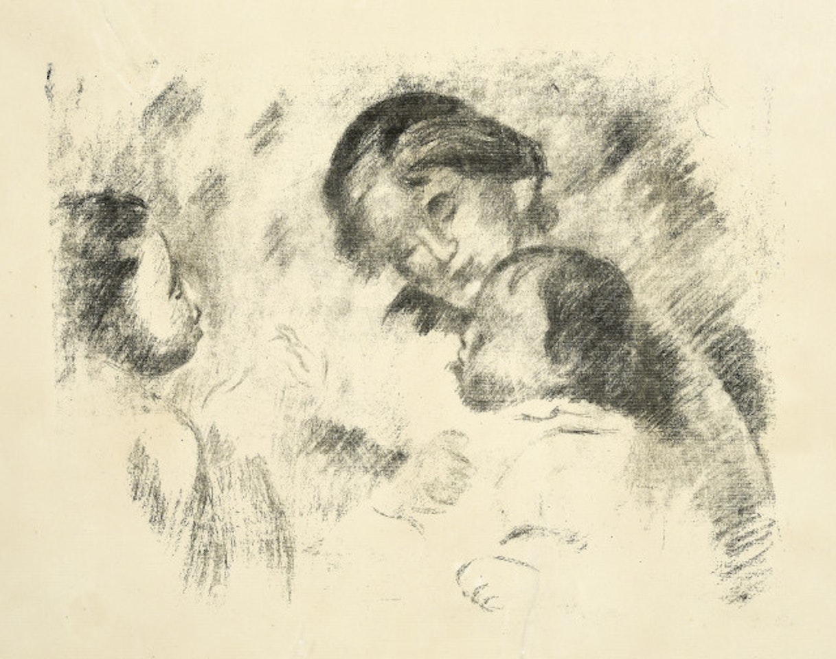 One more and two children by Pierre-Auguste Renoir