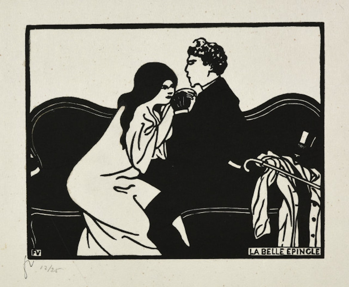 La belle épingle by Félix Vallotton