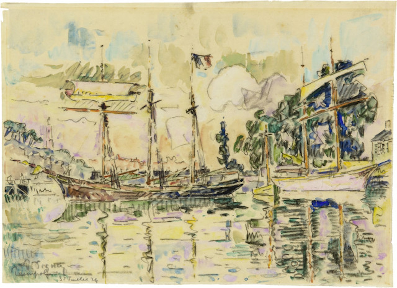 Paimpol by Paul Signac