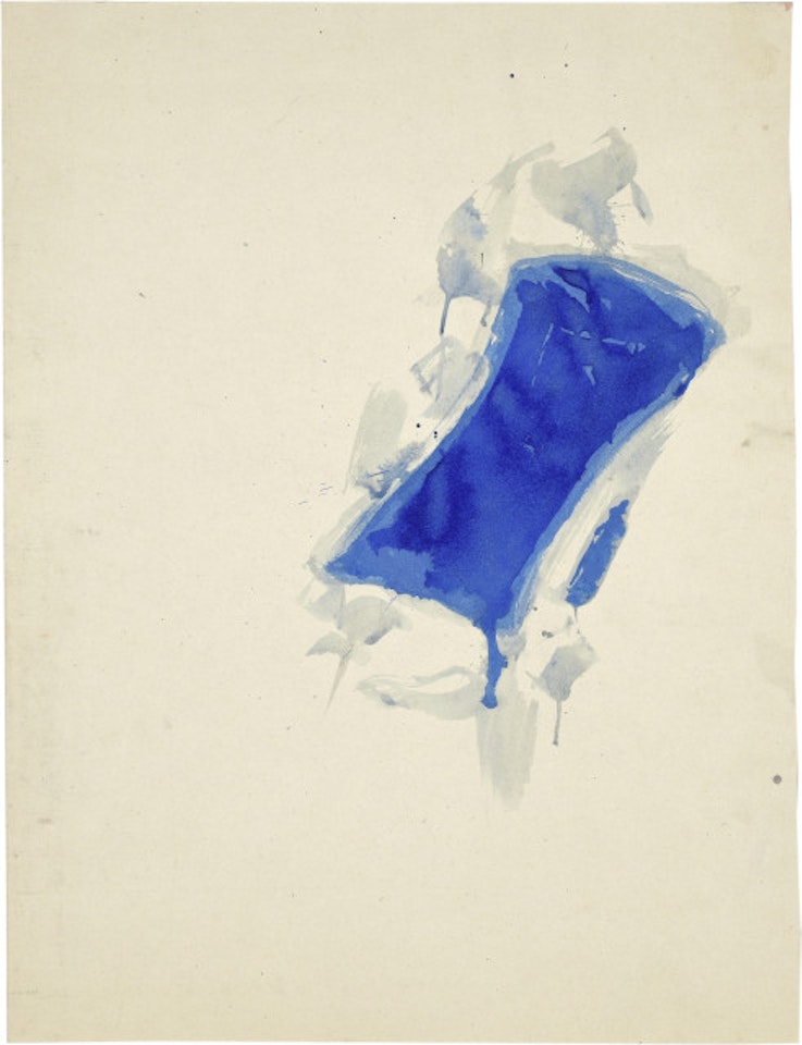 Blue Line by Sam Francis