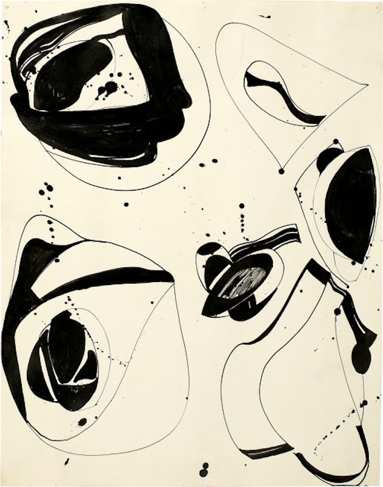 Untitled (Sketch) by Sam Francis