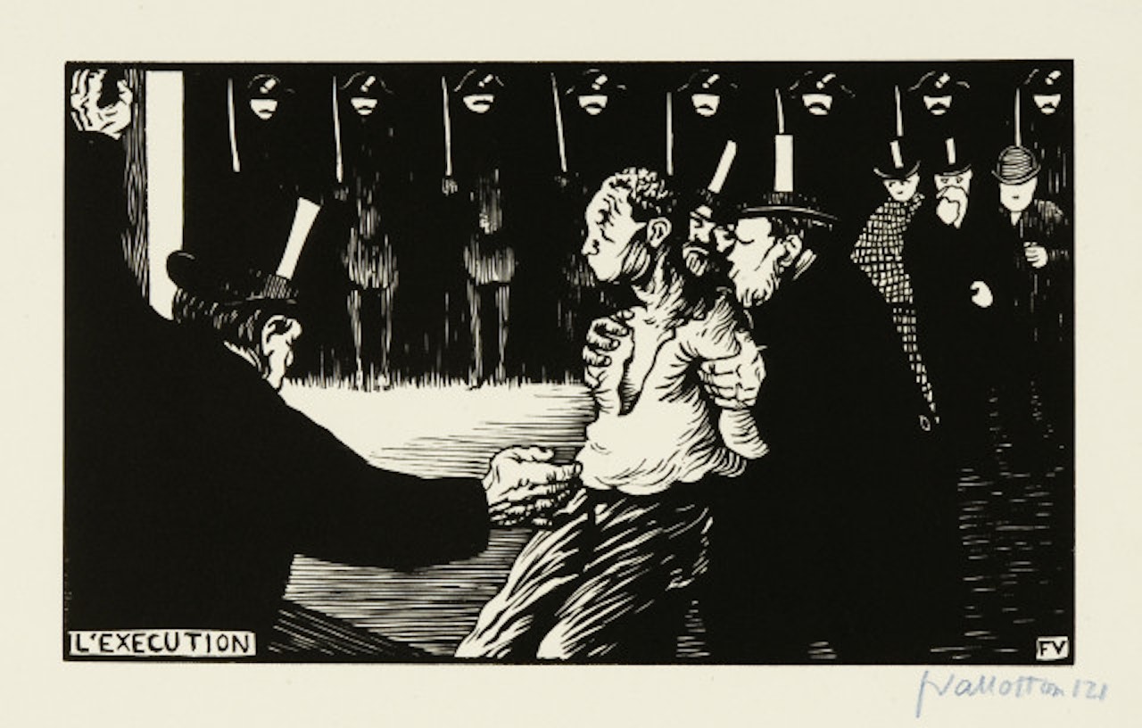 L"Execution by Félix Vallotton
