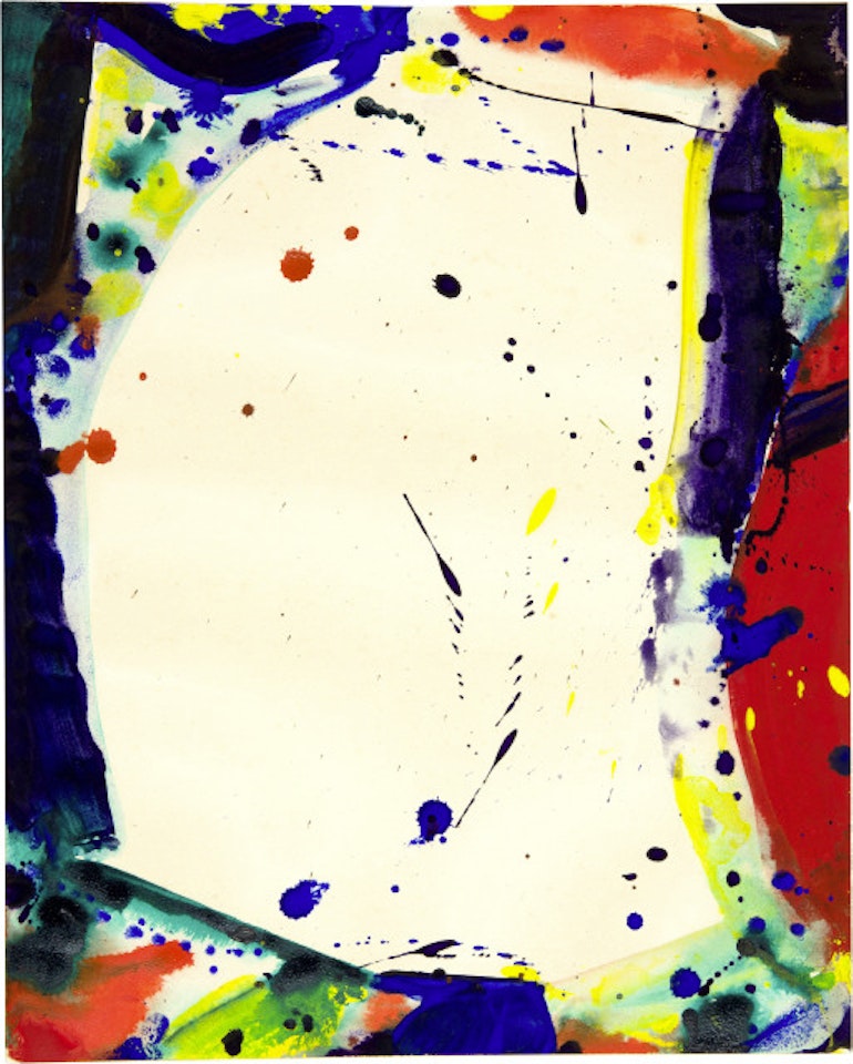 Untitled by Sam Francis
