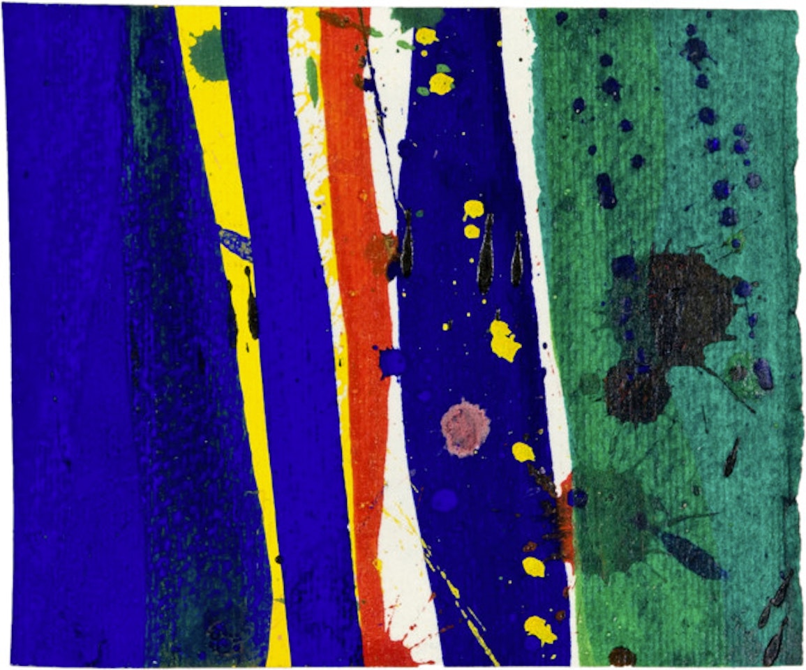 Untitled by Sam Francis