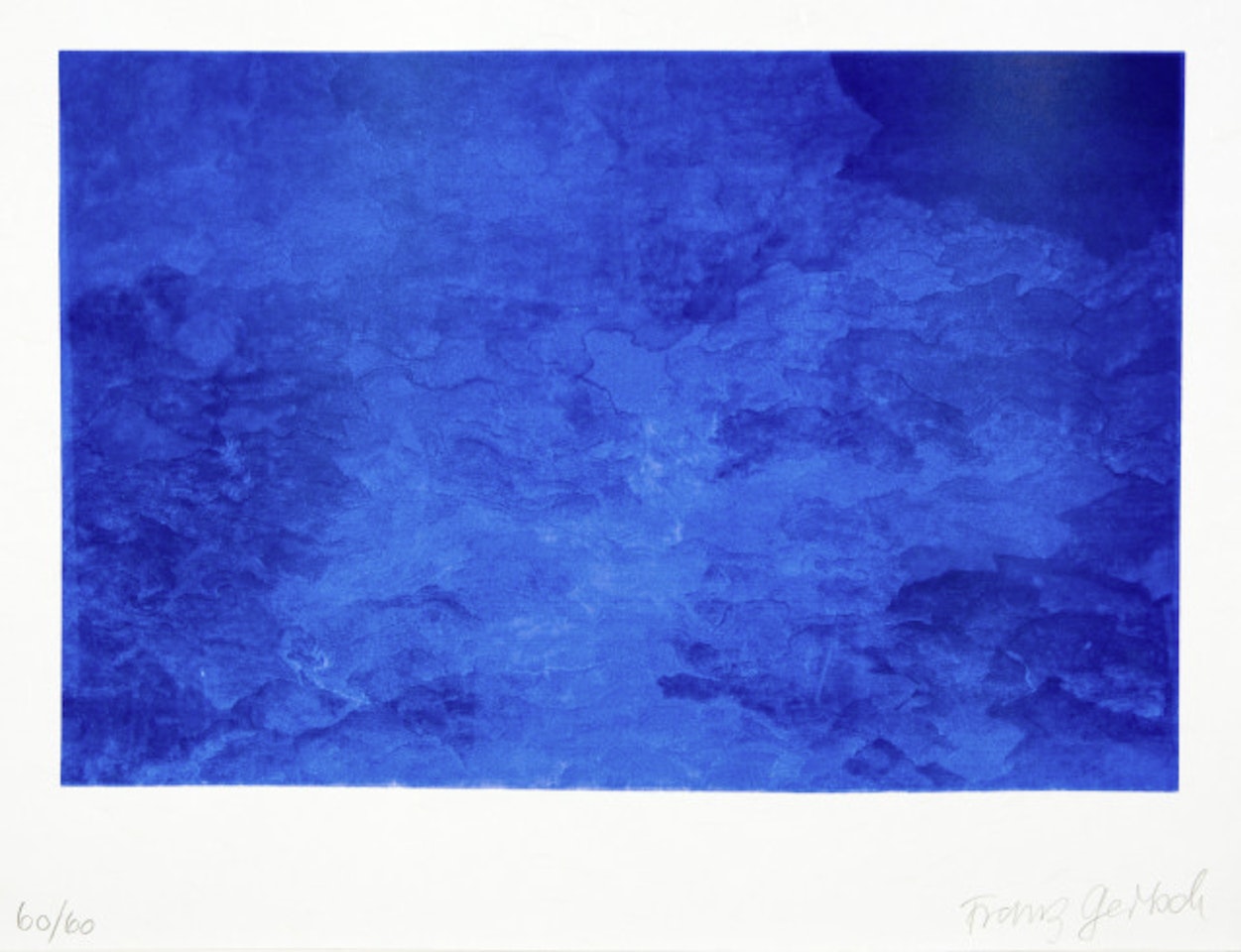 Lapis lazuli by Franz Gertsch