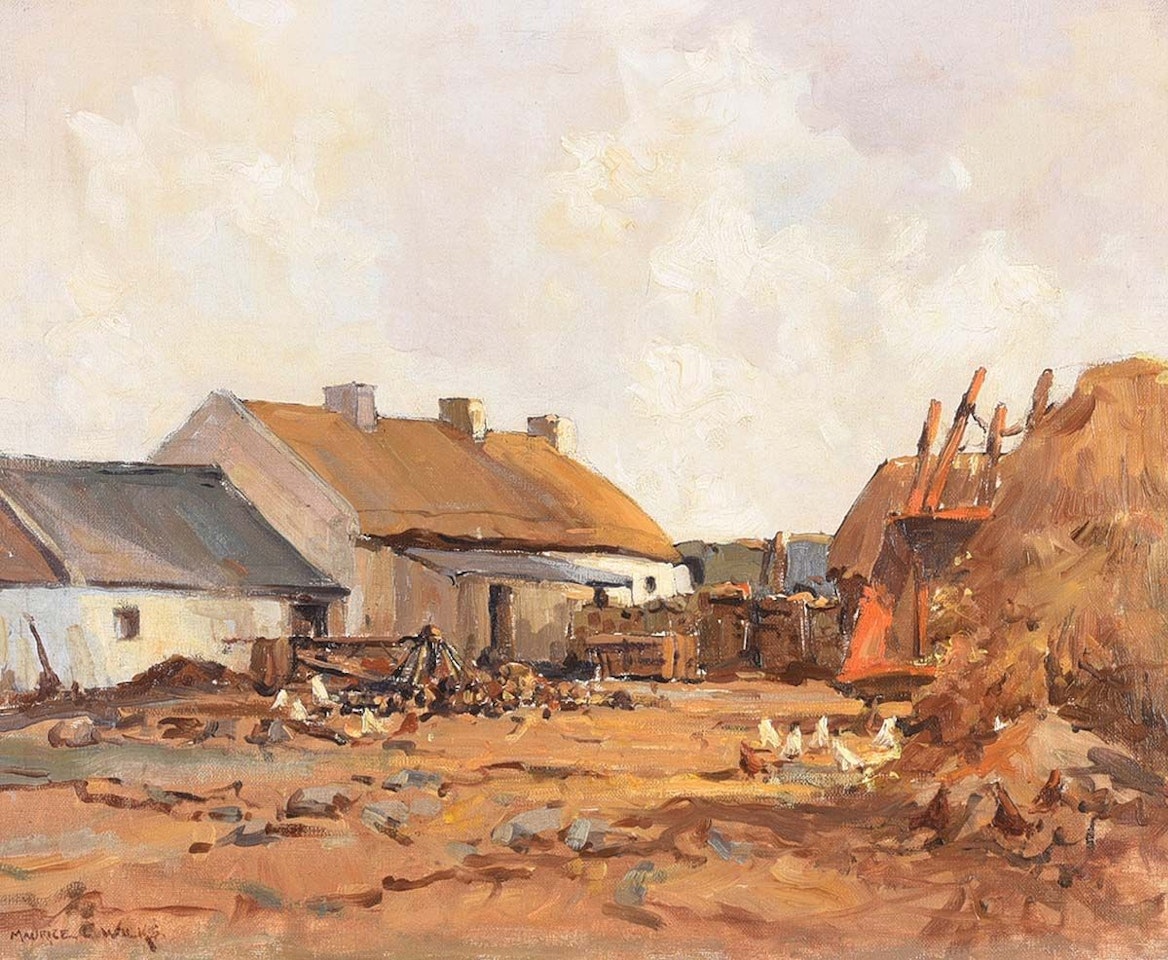 "COUNTY DOWN HOMESTEAD" by Maurice Canning Wilks