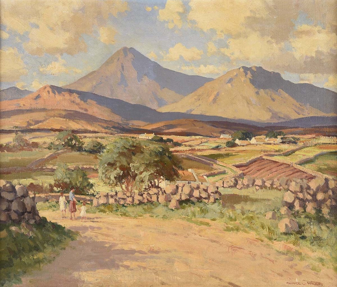 "ERRIGAL, DONEGAL" by Maurice Canning Wilks