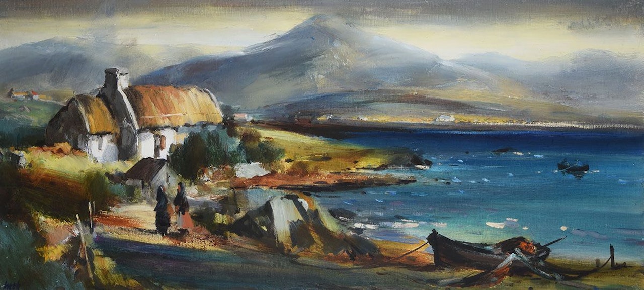 "BEACHED FISHING BOAT" by Kenneth Webb