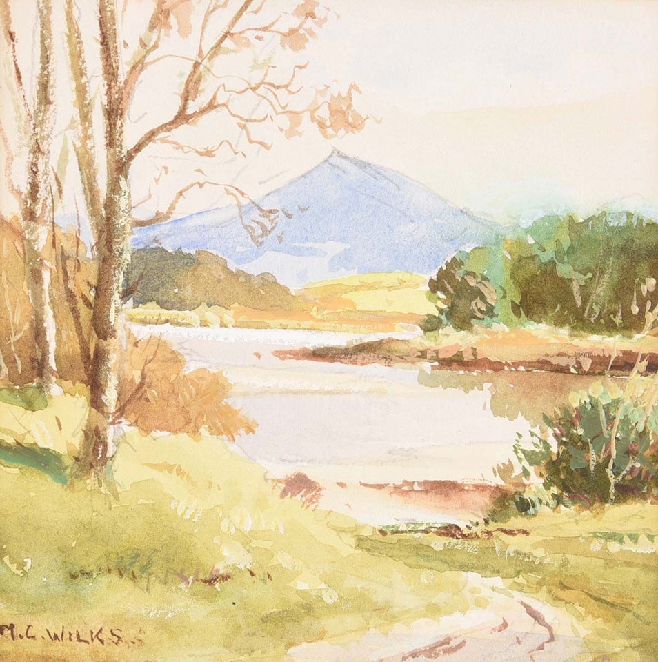 "PATH DOWN TO THE LOUGH" by Maurice Canning Wilks
