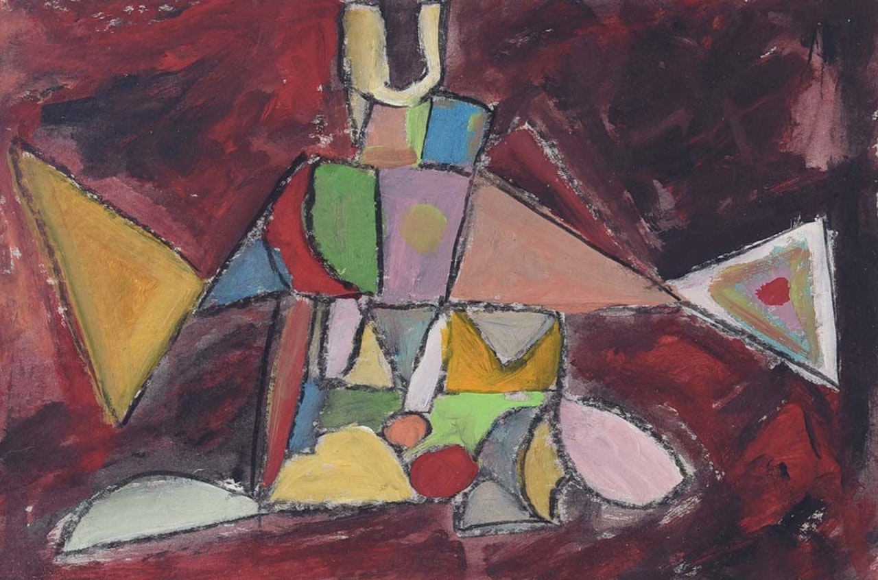 "CUBIST ABSTRACT" by English School