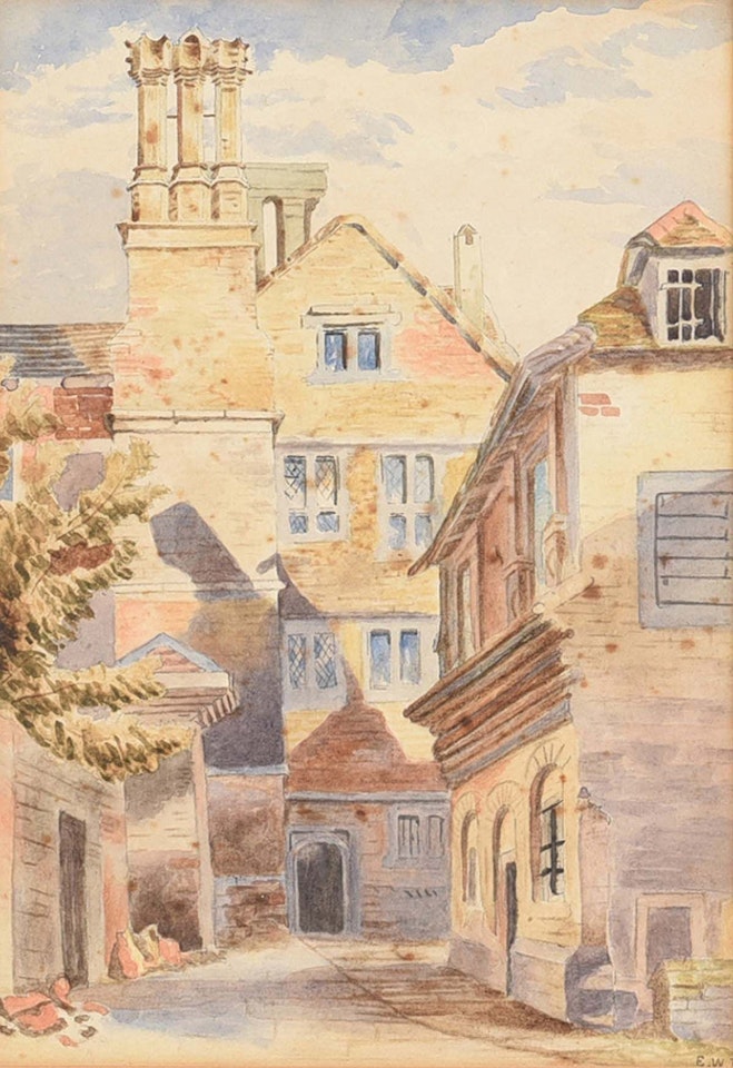 "SHADOWS BY THE BACK DOOR" by English School