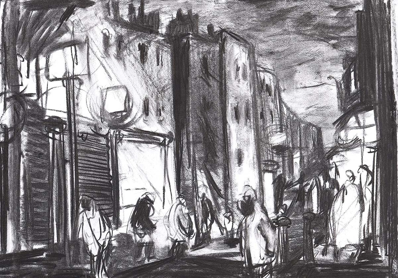 "NIGHT STREET" by English School