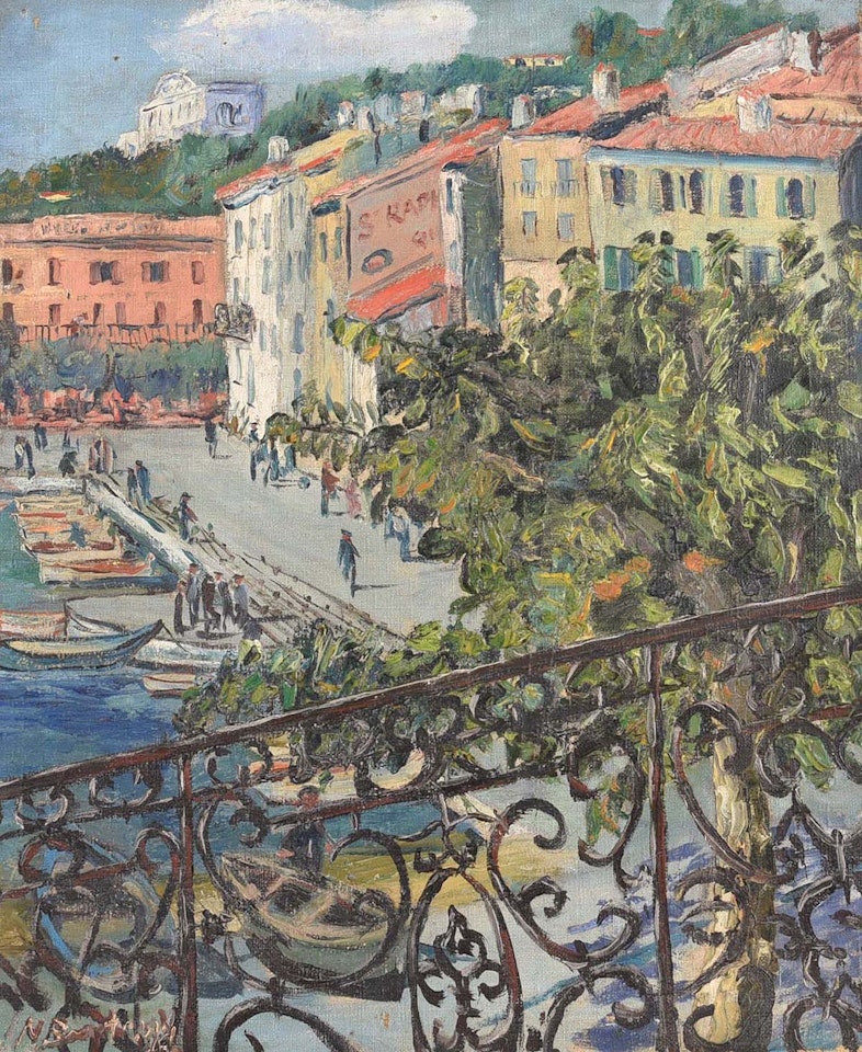 "SAINT-RAPHIEL, SOUTH OF FRANCE" by French School