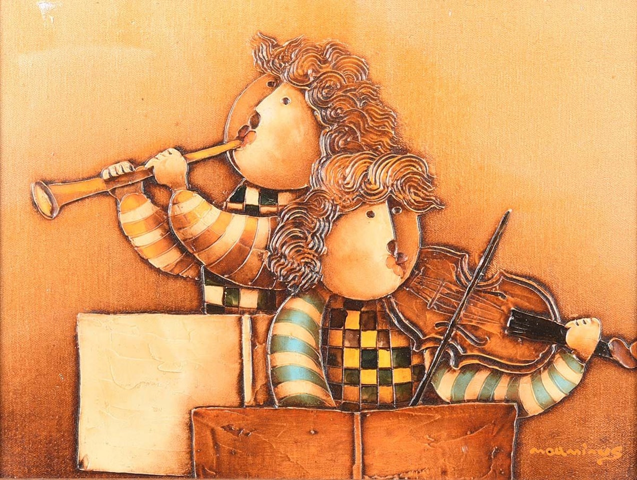 "THE MUSICANS" by Continental School