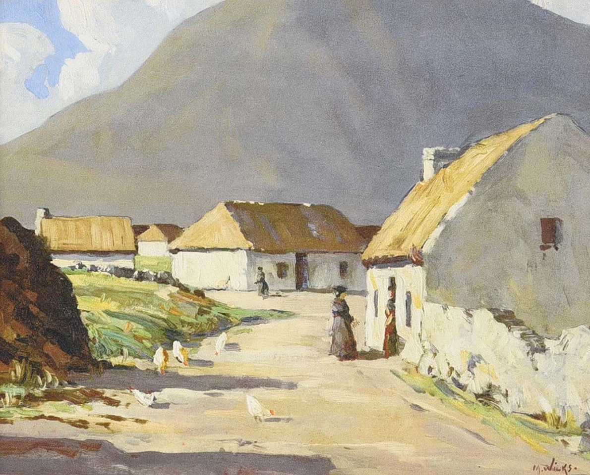"THE HILLS OF DONEGAL" by Maurice Canning Wilks