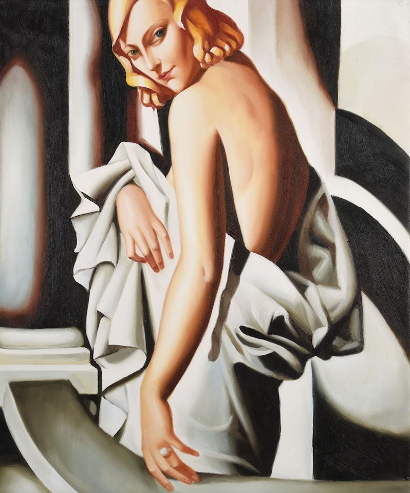 "GIRL IN A WHITE DRESS" by Continental School