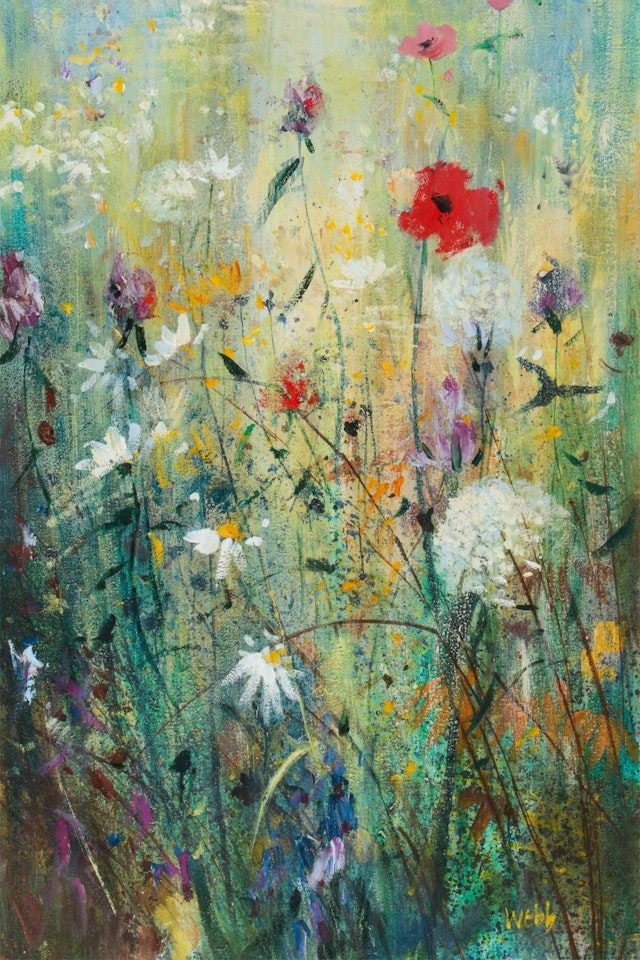 "STILLLIFE, WILD FLOWERS" by Kenneth Webb