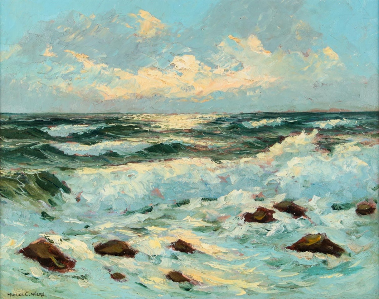 "MORNING LIGHT" by Maurice Canning Wilks
