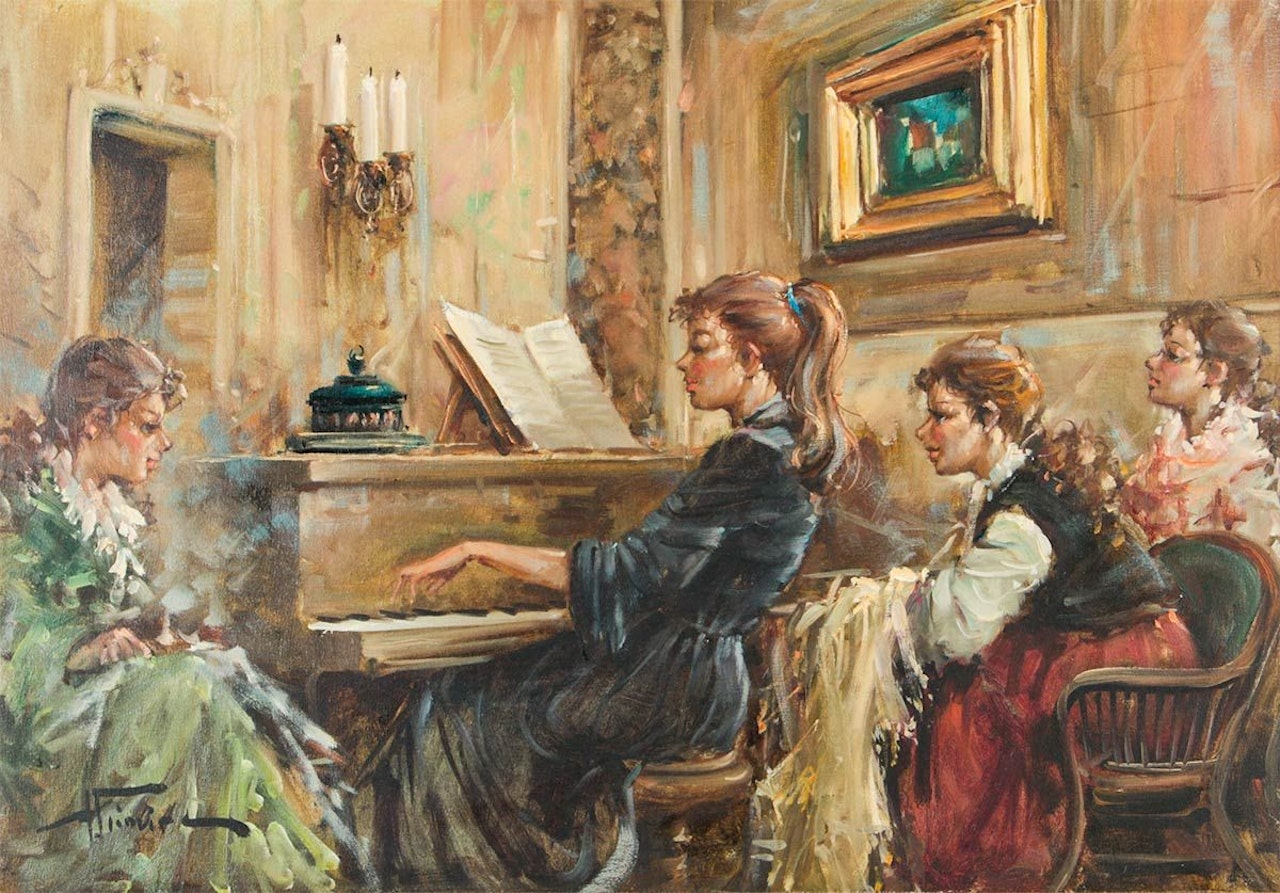 "THE PIANO RECITAL" by English School