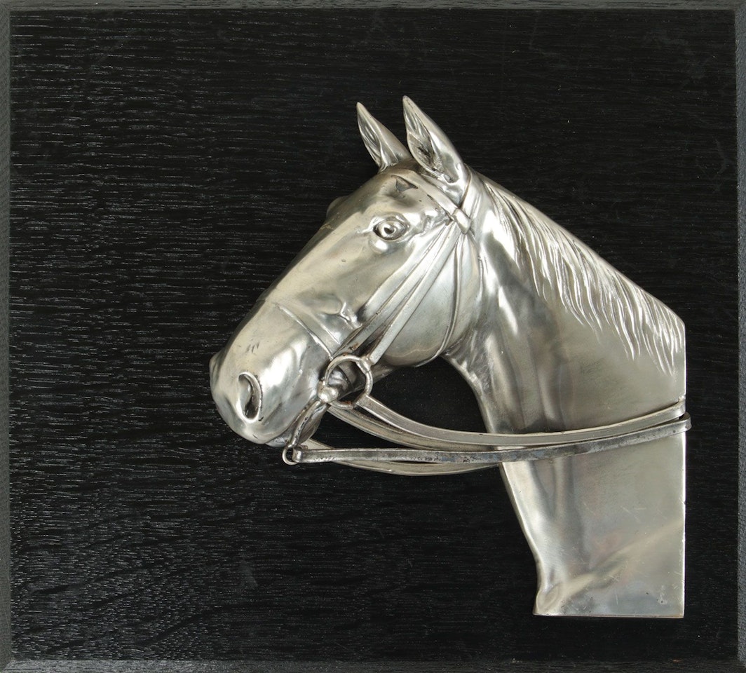 "HEAD OF A HORSE" by German School