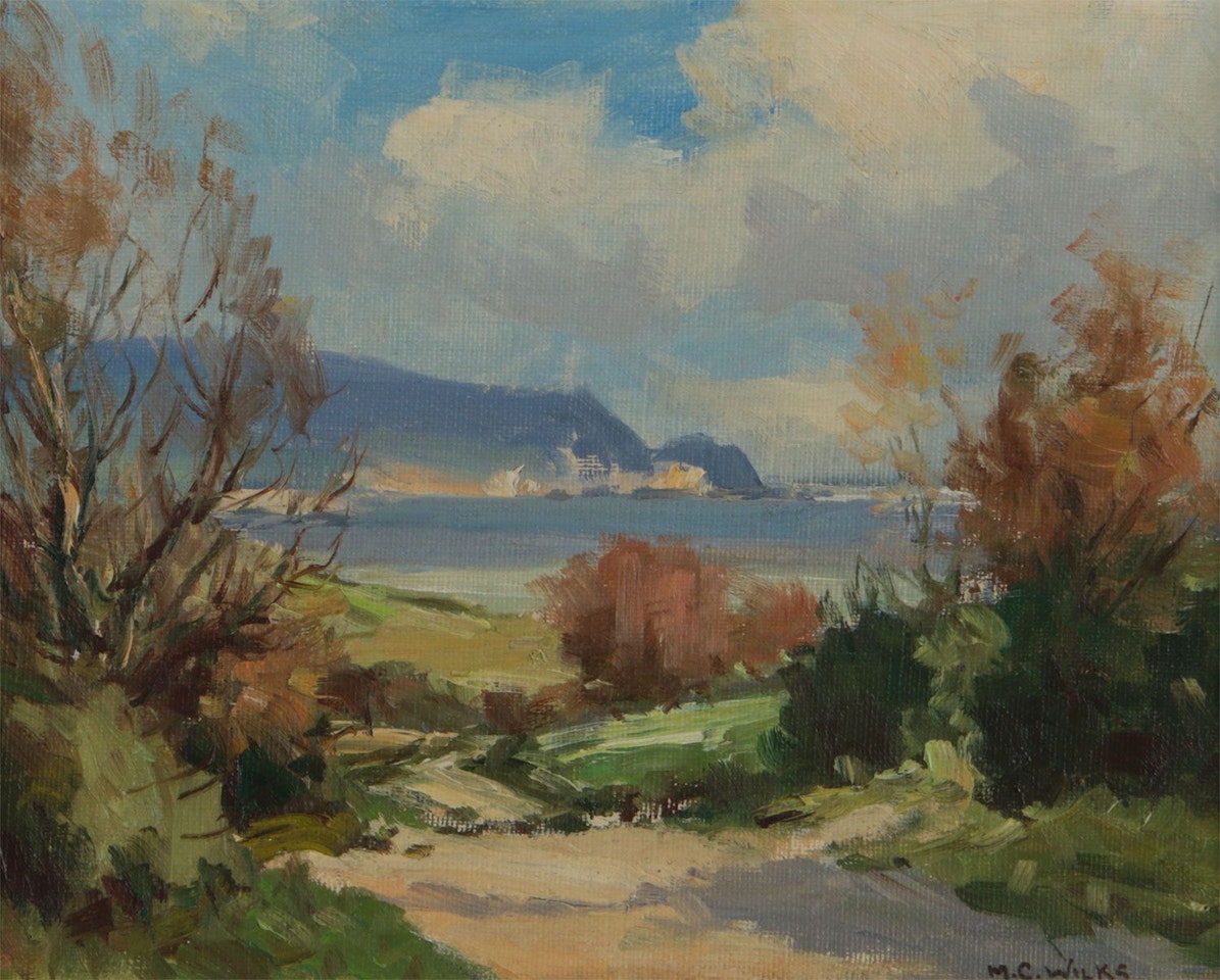 "GARRON POINT FROM DRUM-NA-GREAGH, COUNTY ANTRIM" by Maurice Canning Wilks