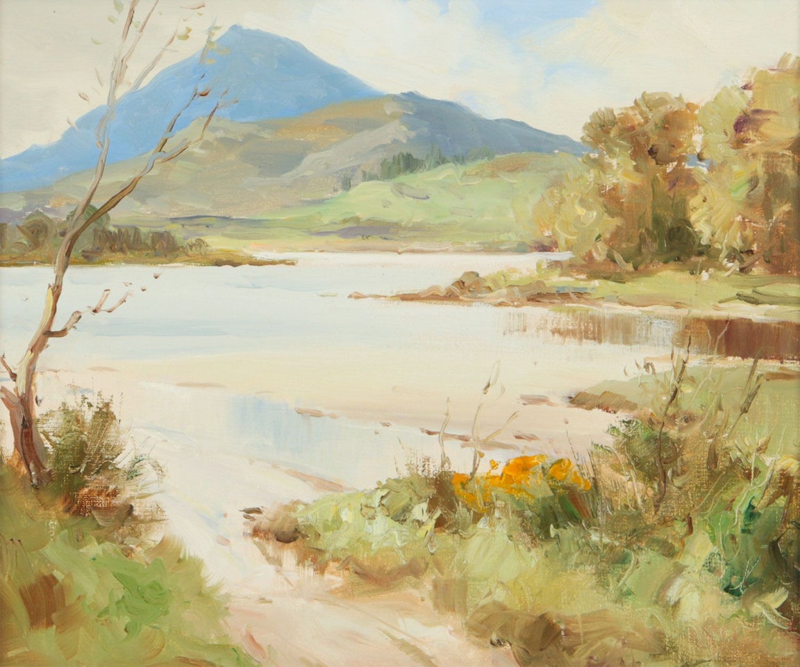 "CREAGH LOUGH, DONEGAL" by Maurice Canning Wilks