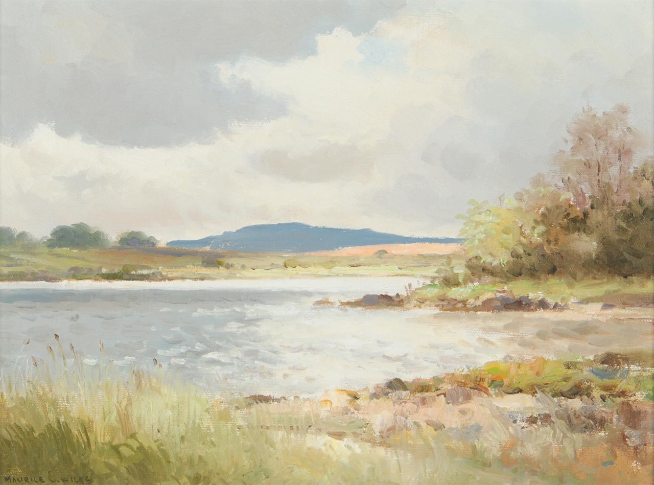"COVE ON LOUGH ERNE, COUNTY FERMANAGH" by Maurice Canning Wilks