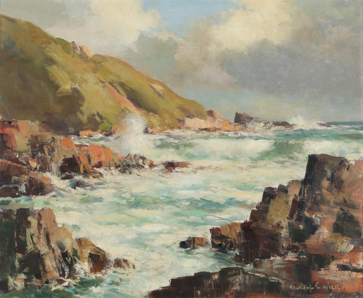 "INNISHOWEN HEAD, COUNTY DONEGAL" by Maurice Canning Wilks
