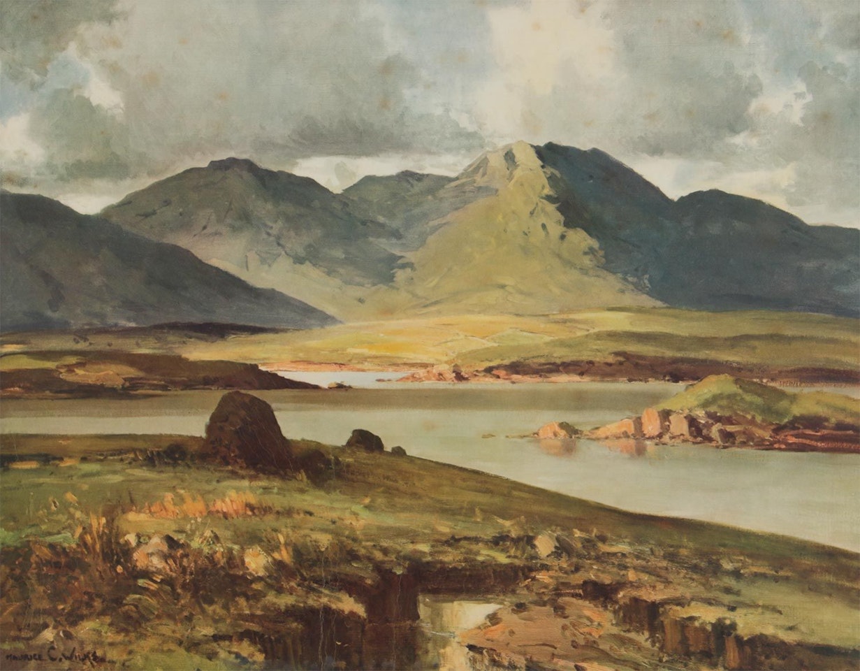 "A BREAK IN THE CLOUDS" by Maurice Canning Wilks