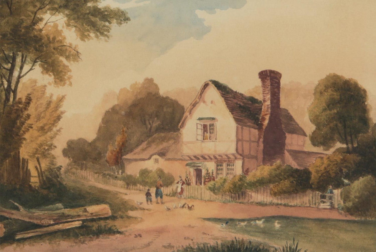 "HOUSE BY THE POND" by English School