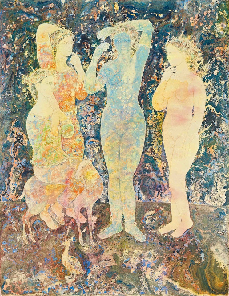 The Angel, The Idol, The Muse by Sakti Burman