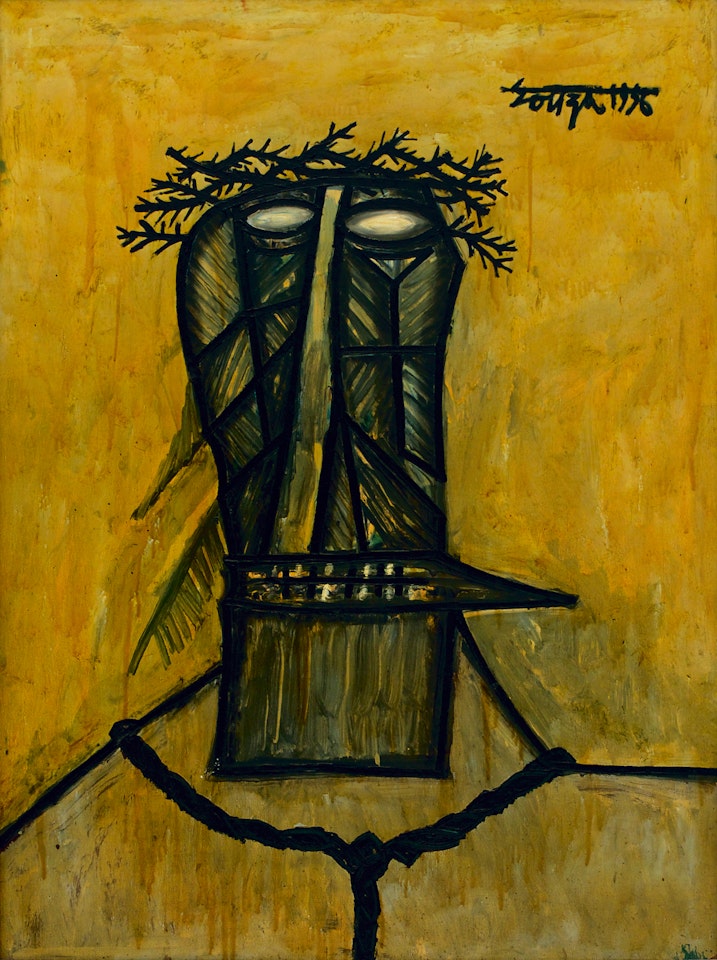 Crowned Christ by Francis Newton Souza