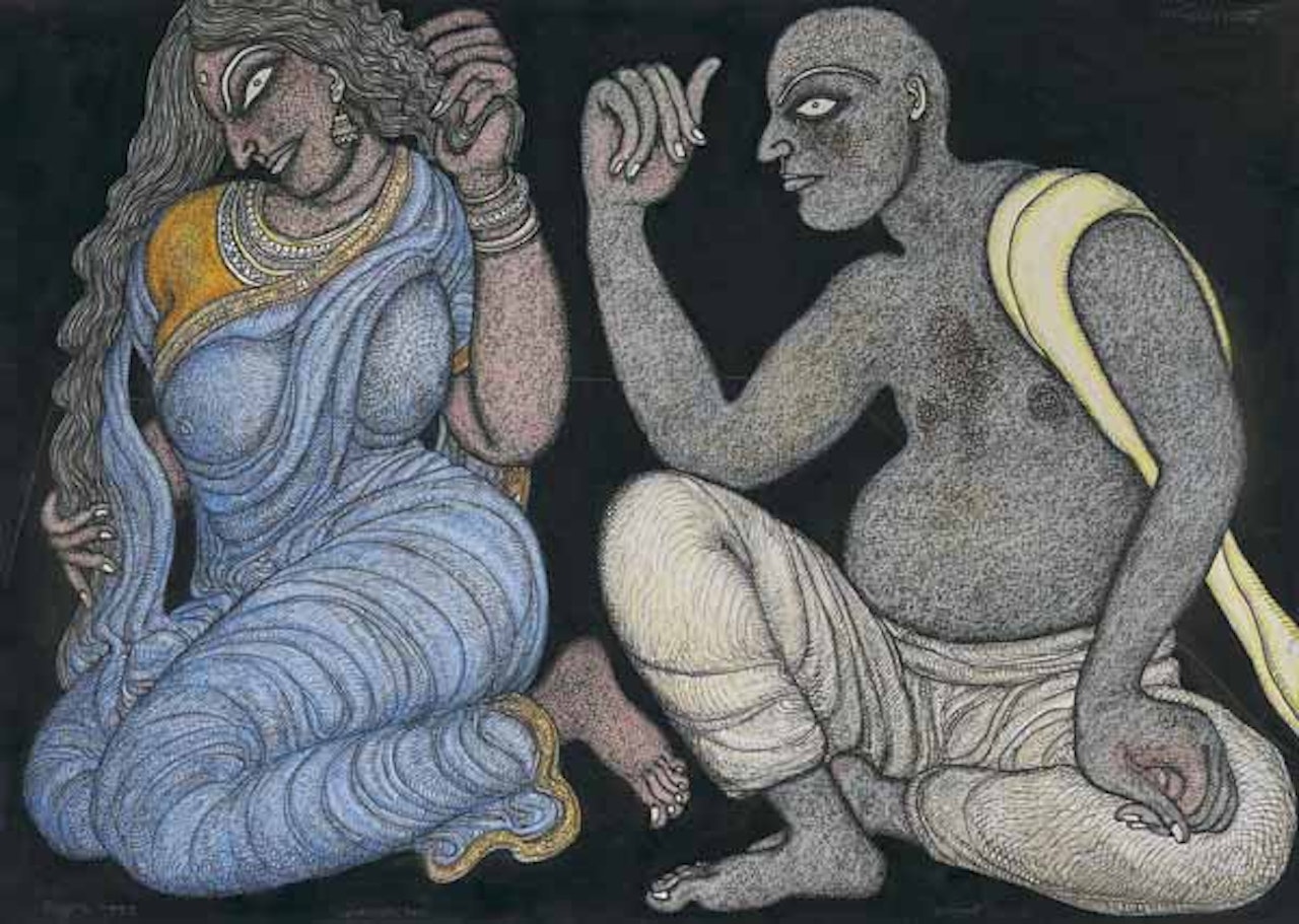 COUPLE II by Jogen Chowdhury