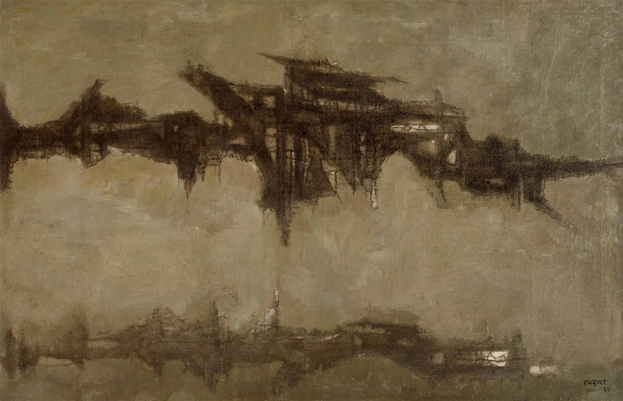 BENARAS by Ram Kumar