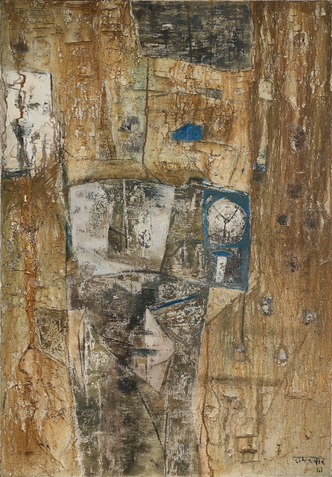 UNTITLED; COLLECTOR by Ram Kumar